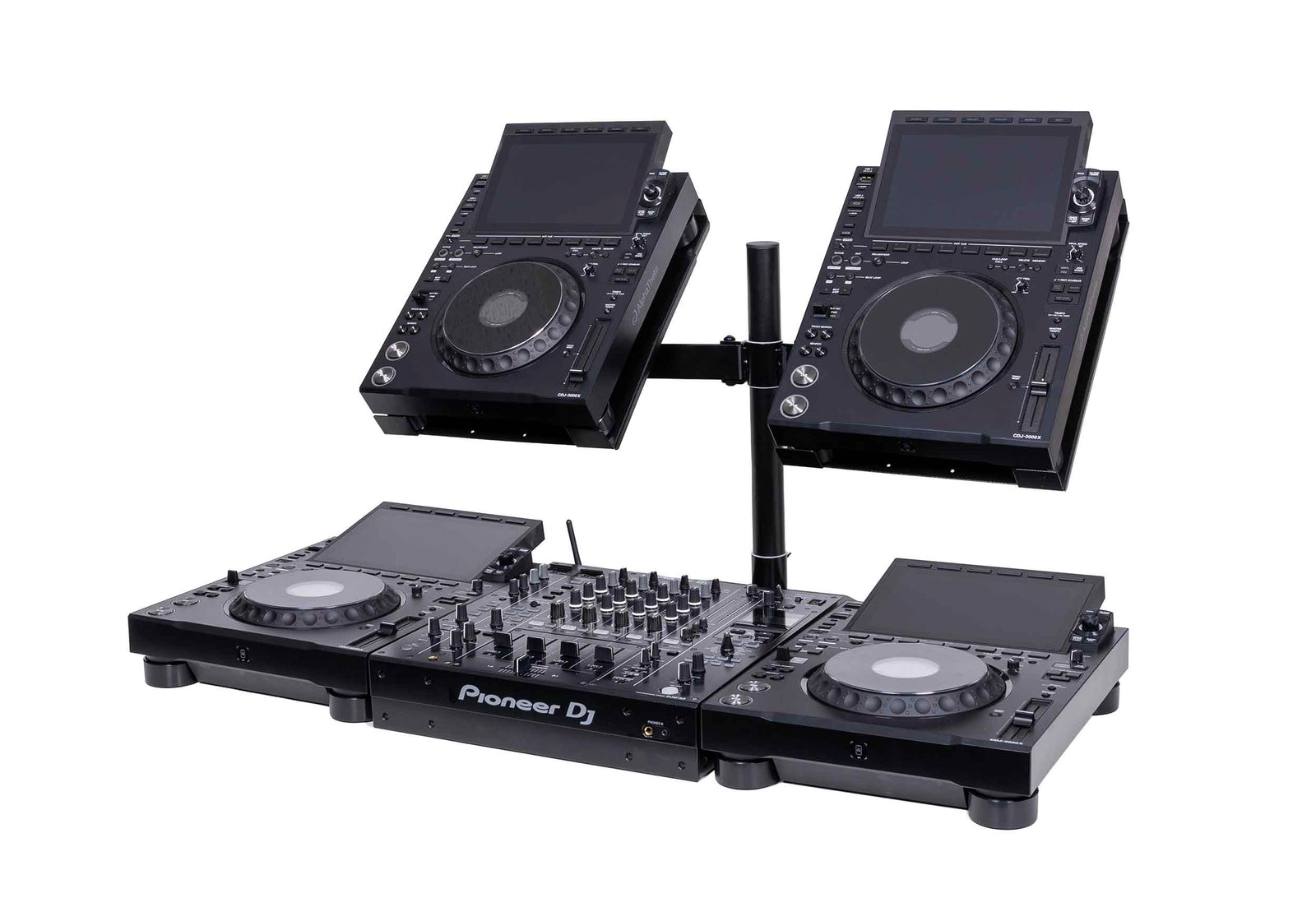 Headliner HL22001 Avalon Dual CDJ Stand 2 - Black by Headliner