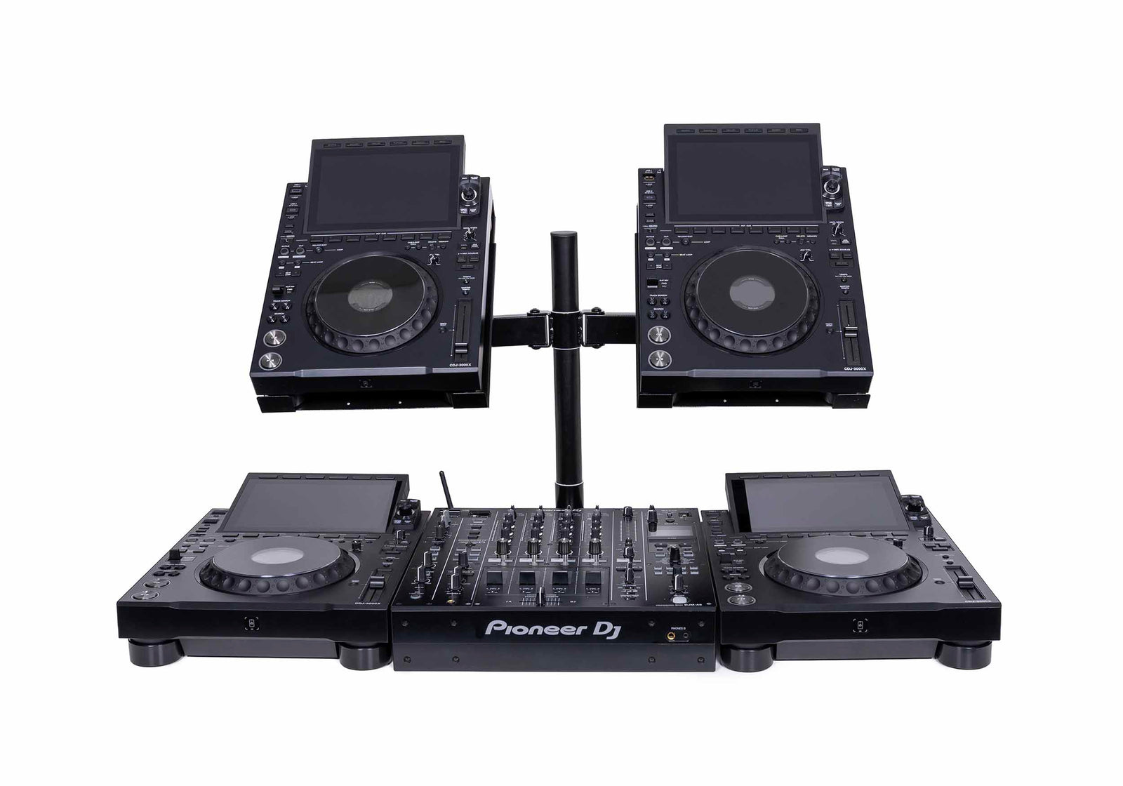 Headliner HL22001 Avalon Dual CDJ Stand 2 - Black by Headliner