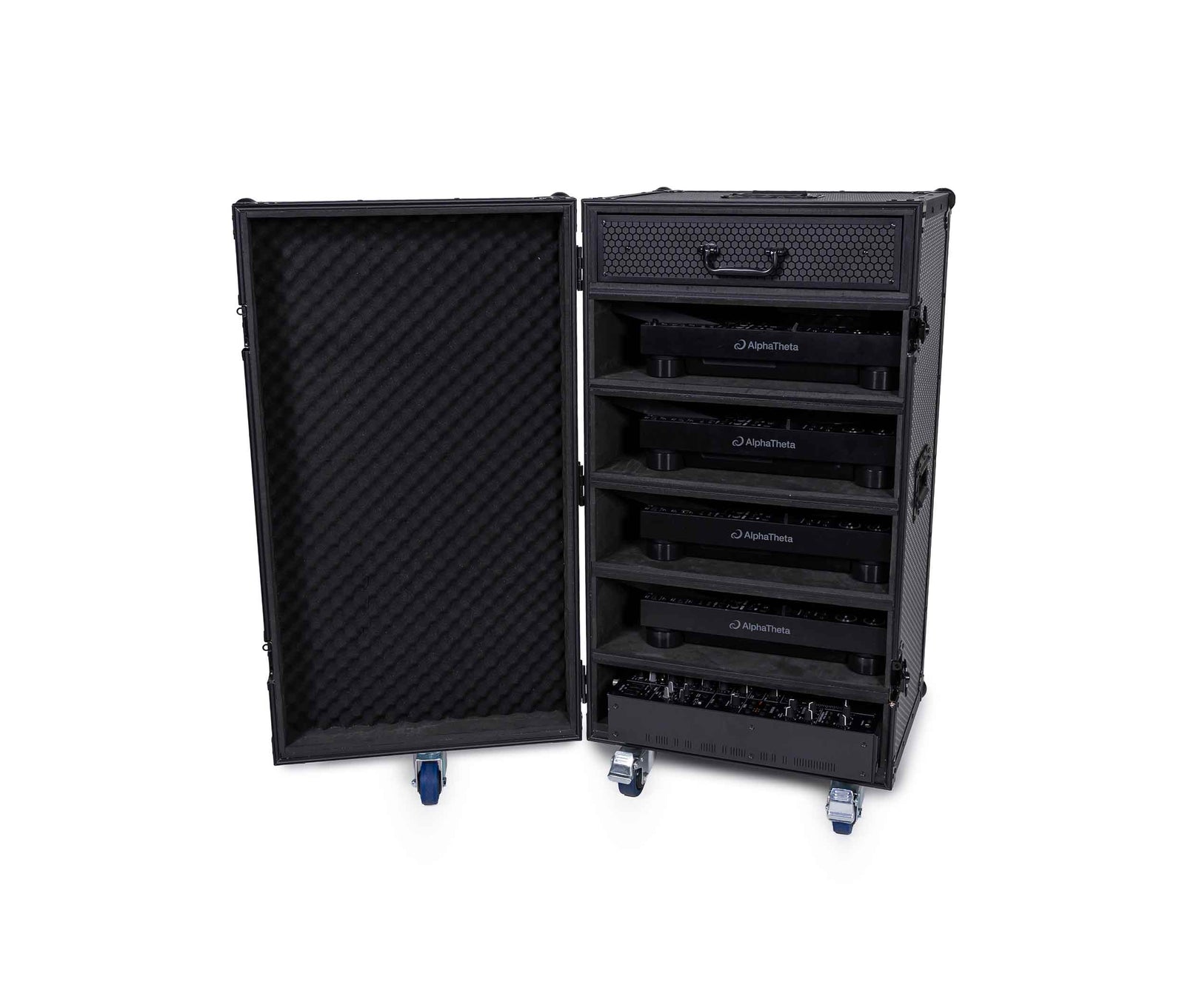 Headliner HL10300 Pitch Black CDJ/Mixer Touring Case by Headliner