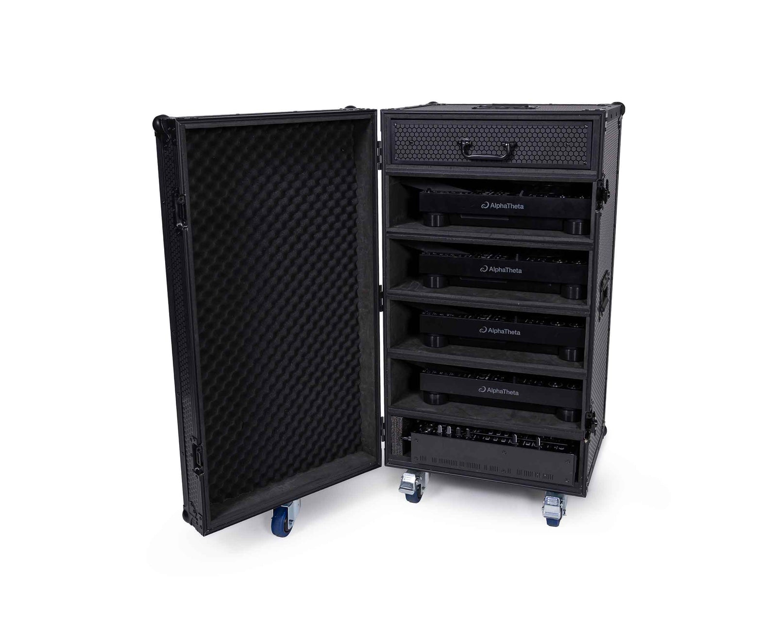 Headliner HL10300 Pitch Black CDJ/Mixer Touring Case by Headliner