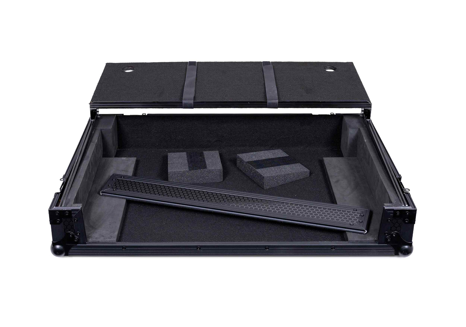 Headliner HL10027 Pitch Black Flight Case for Rane System One with Laptop Platform and Wheels by Headliner