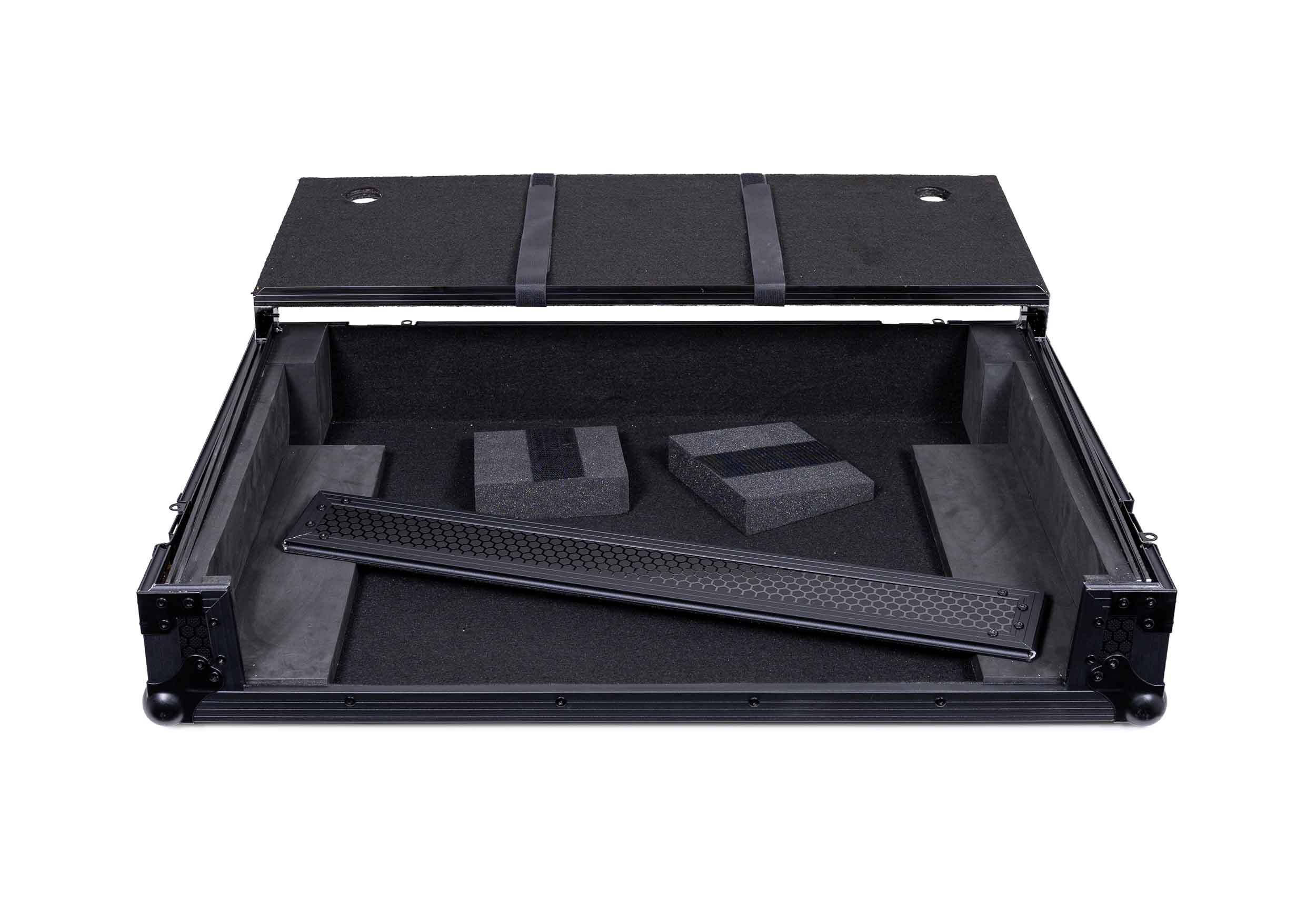 Headliner HL10027 Pitch Black Flight Case for Rane System One with Laptop Platform and Wheels by Headliner