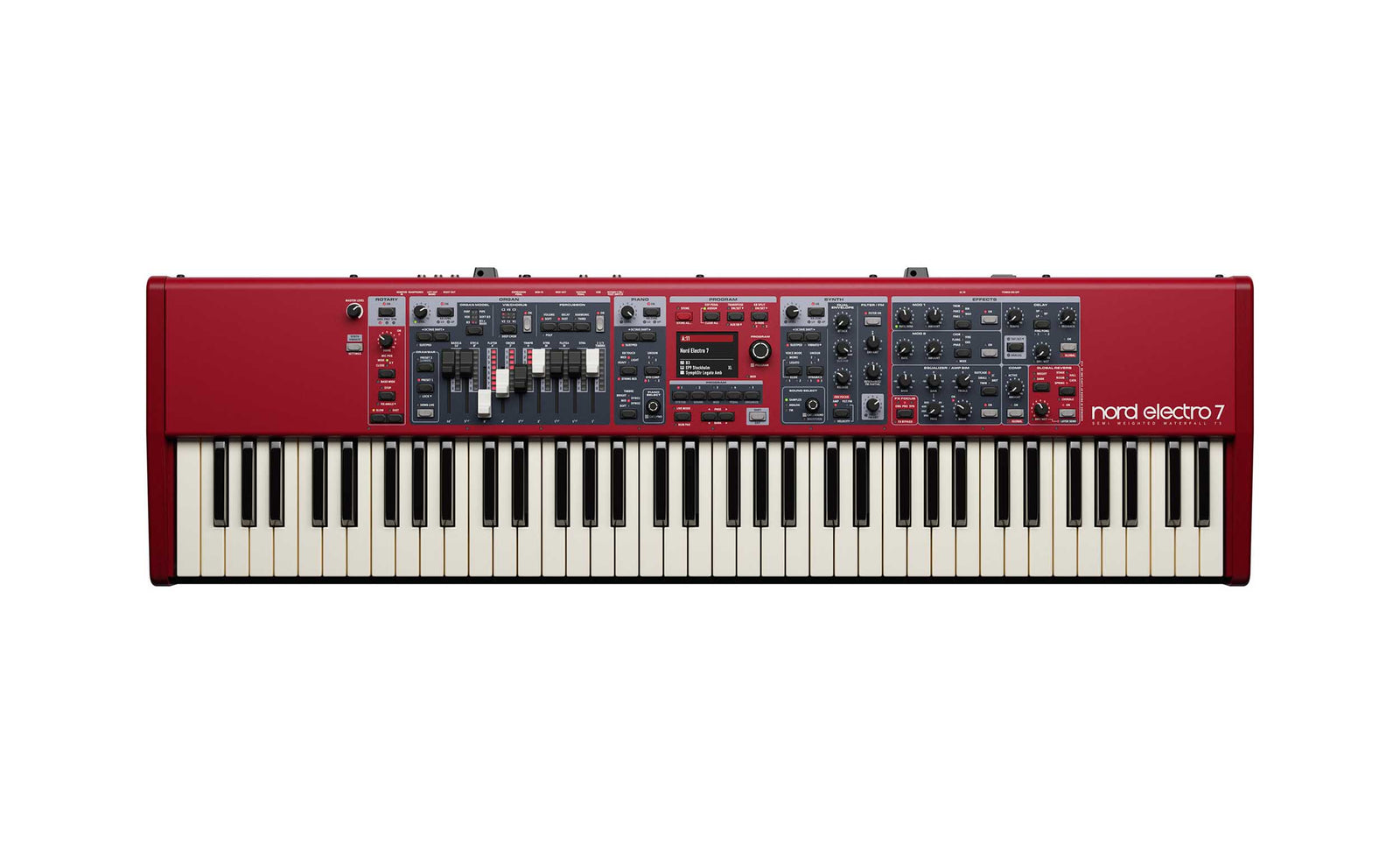 Nord Electro 7 73-Key Semi-Weighted Waterfall Keybed by Nord