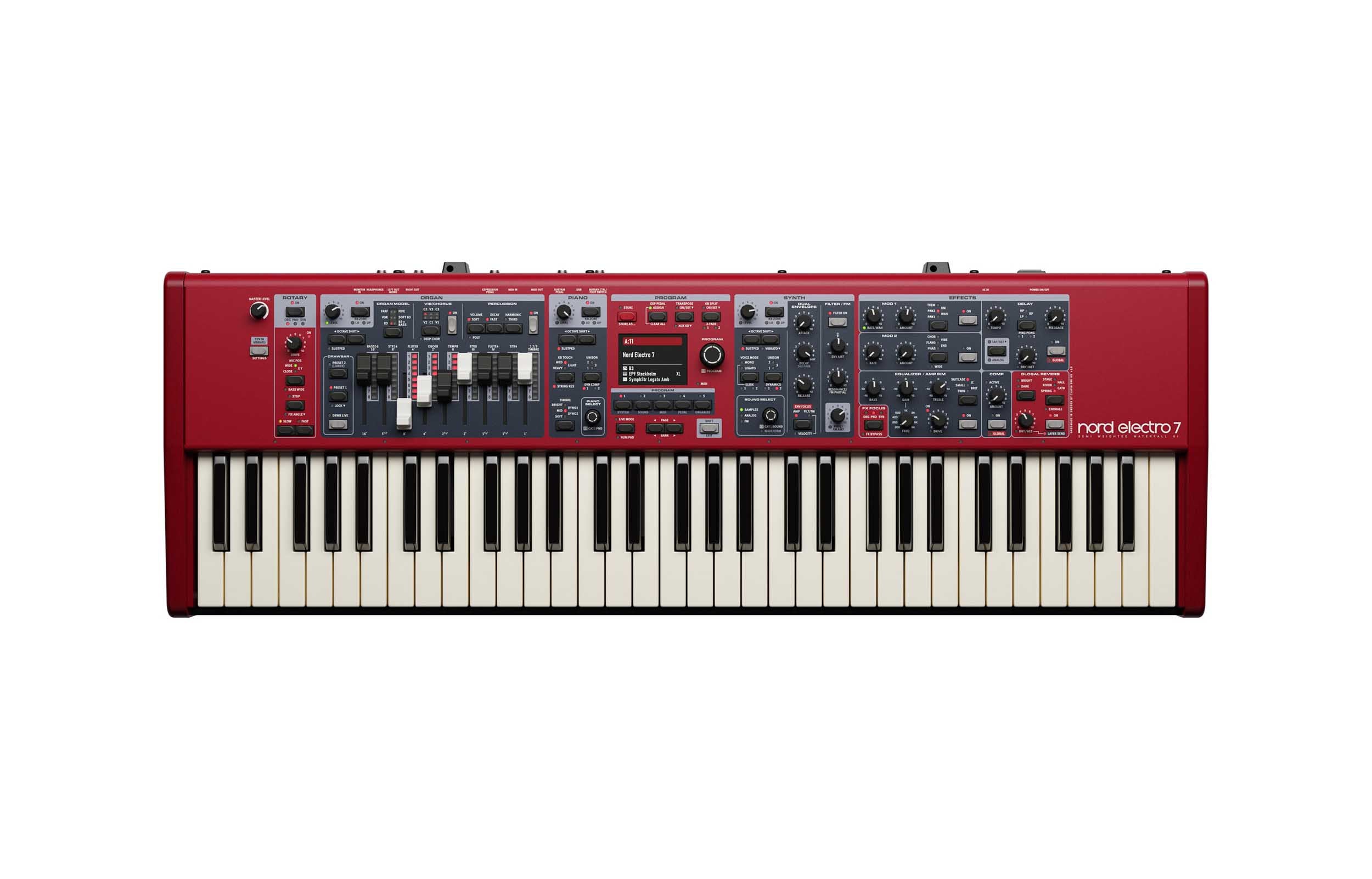 Nord Electro 7 61-Key Stage Piano with Semi-Weighted Waterfall keybed by Nord
