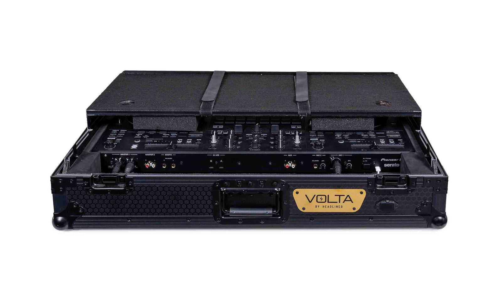 Headliner HL11001 Volta Power-Ready Flight Case for Pioneer DJ DDJ-REV5 - Black by Headliner