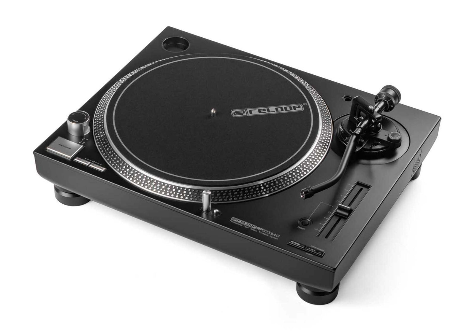 Reloop RP-5000 MK4 High-Torque Direct-Drive Professional DJ Turntable by Reloop