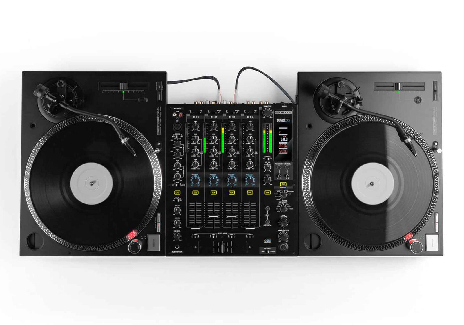 Reloop RP-5000 MK4 High-Torque Direct-Drive Professional DJ Turntable by Reloop