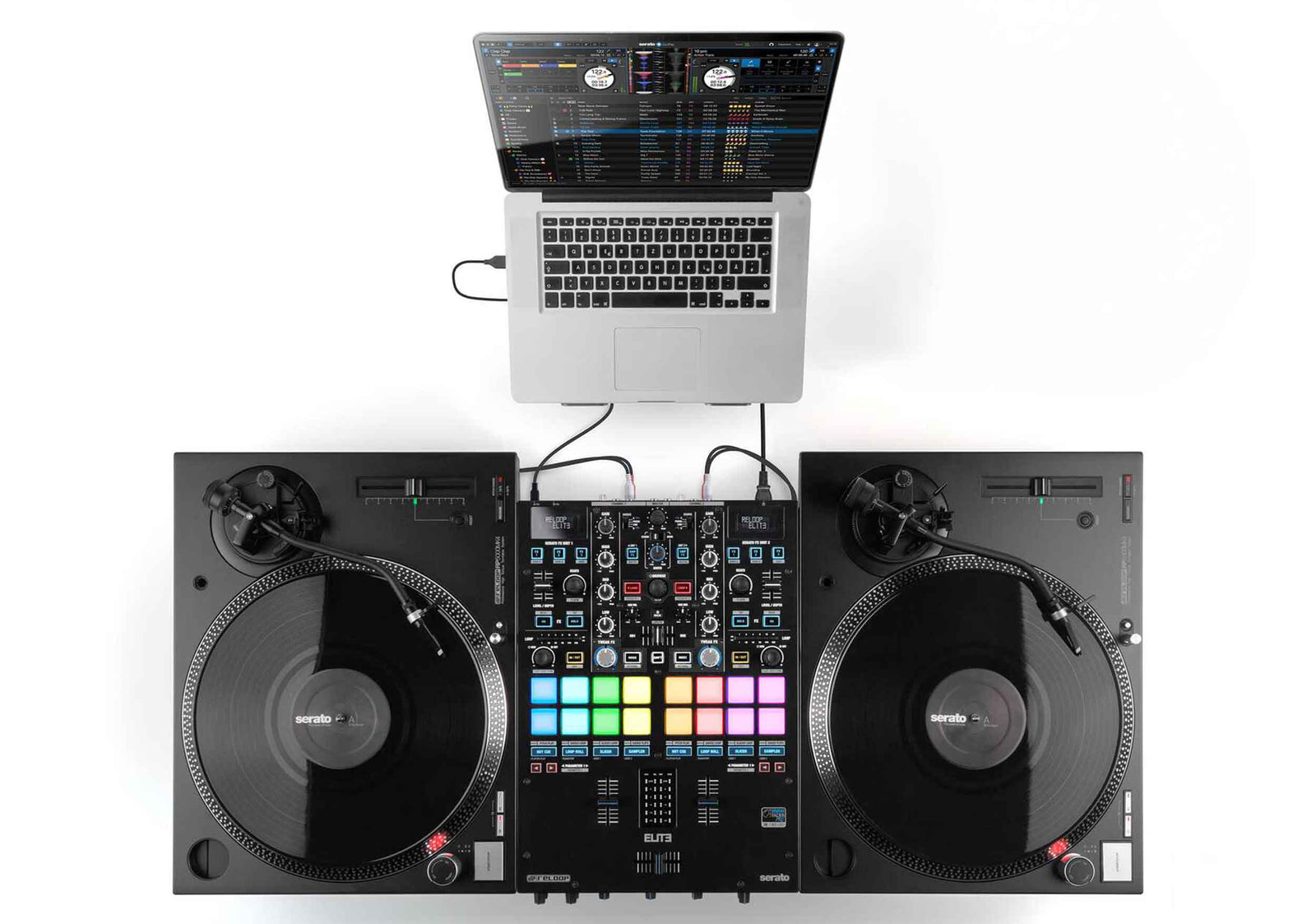 Reloop RP-5000 MK4 High-Torque Direct-Drive Professional DJ Turntable by Reloop