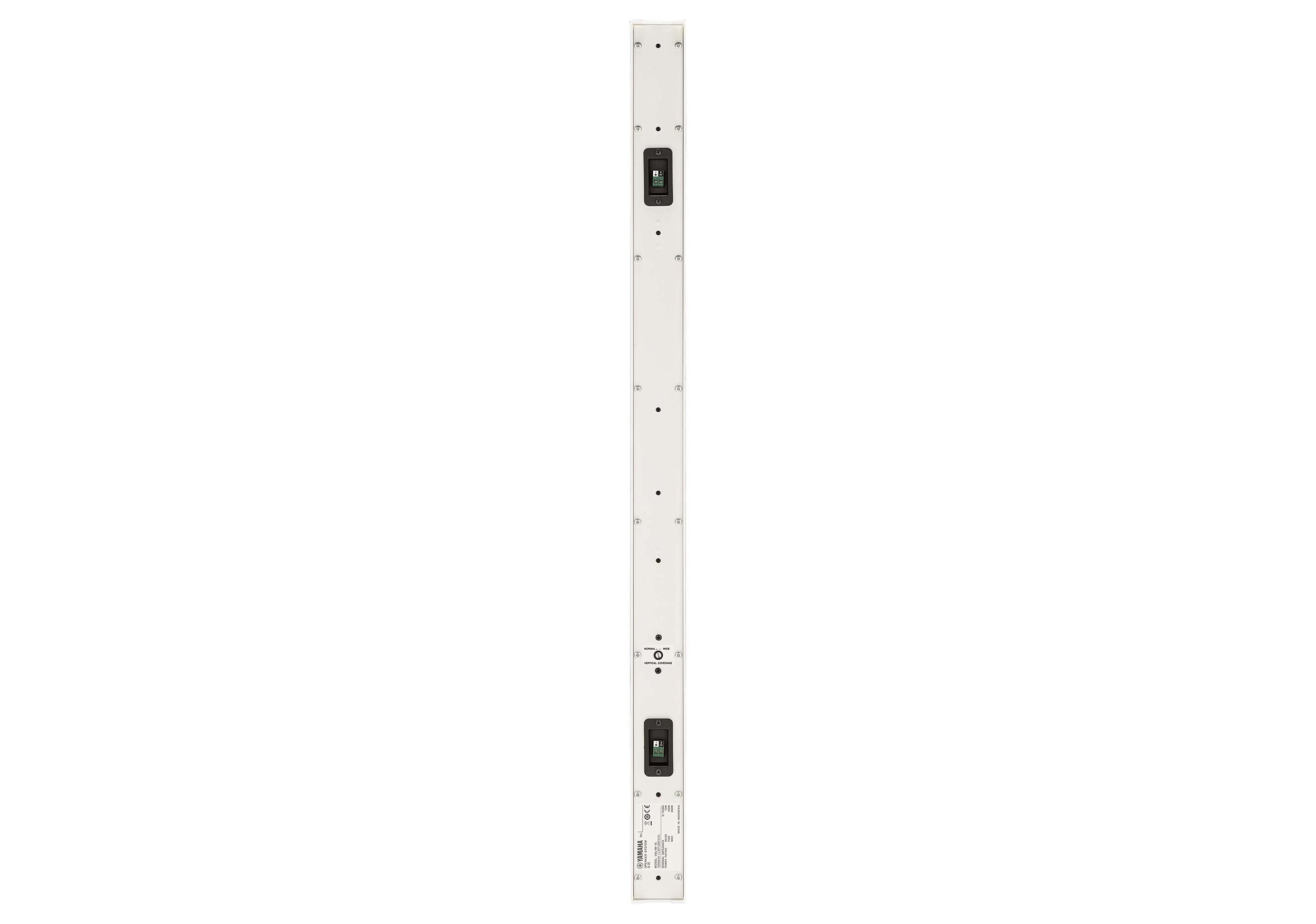 Yamaha VXL1W-16 Slim Line Array Loudspeaker with 16 x 1.5" Drivers - White Finish by Yamaha