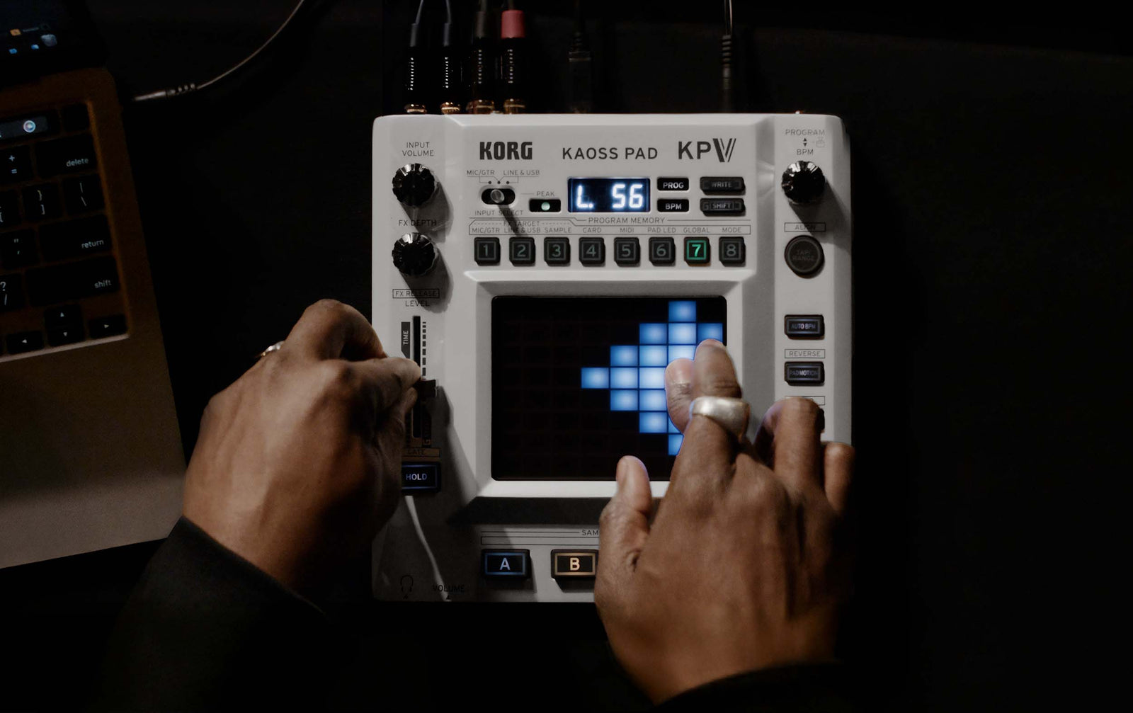 Korg KAOSS PAD V Dynamic Effects Processor and Sampler by Korg