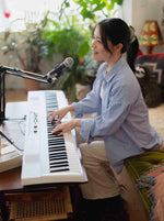 Korg L1LIVE 88-Key Digital Piano with Mic by Korg