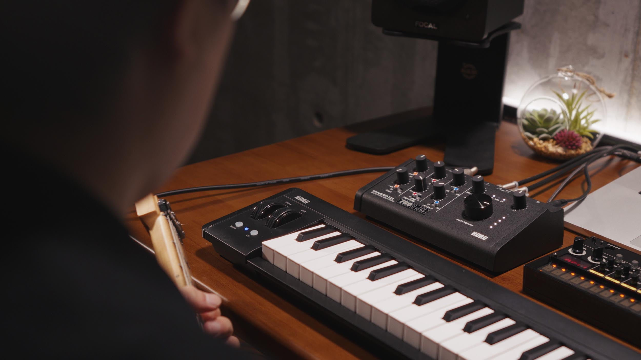 Korg microAUDIO 22, 2x2 USB-C Audio Interface with Analogue Filter by Korg