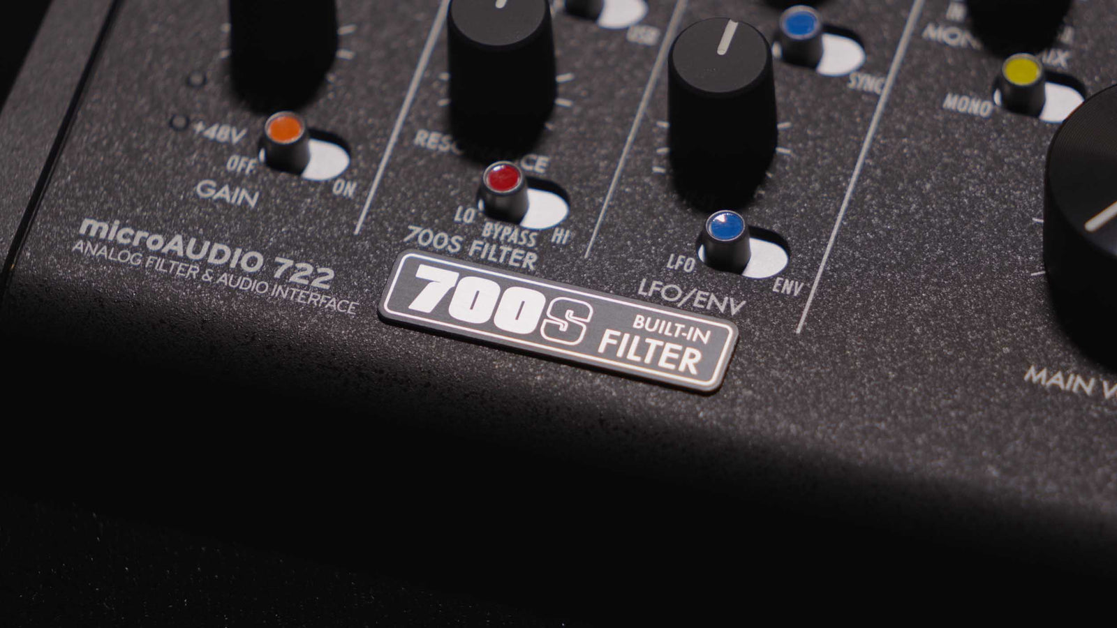 Korg microAUDIO 22, 2x2 USB-C Audio Interface with Analogue Filter by Korg