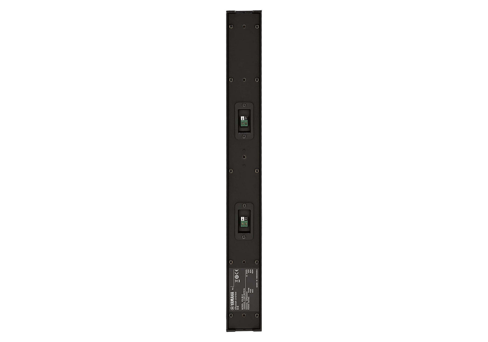 Yamaha VXL1B-8 Slim Line Array Speaker with 8 X 1.5" Drivers - Black Finish by Yamaha