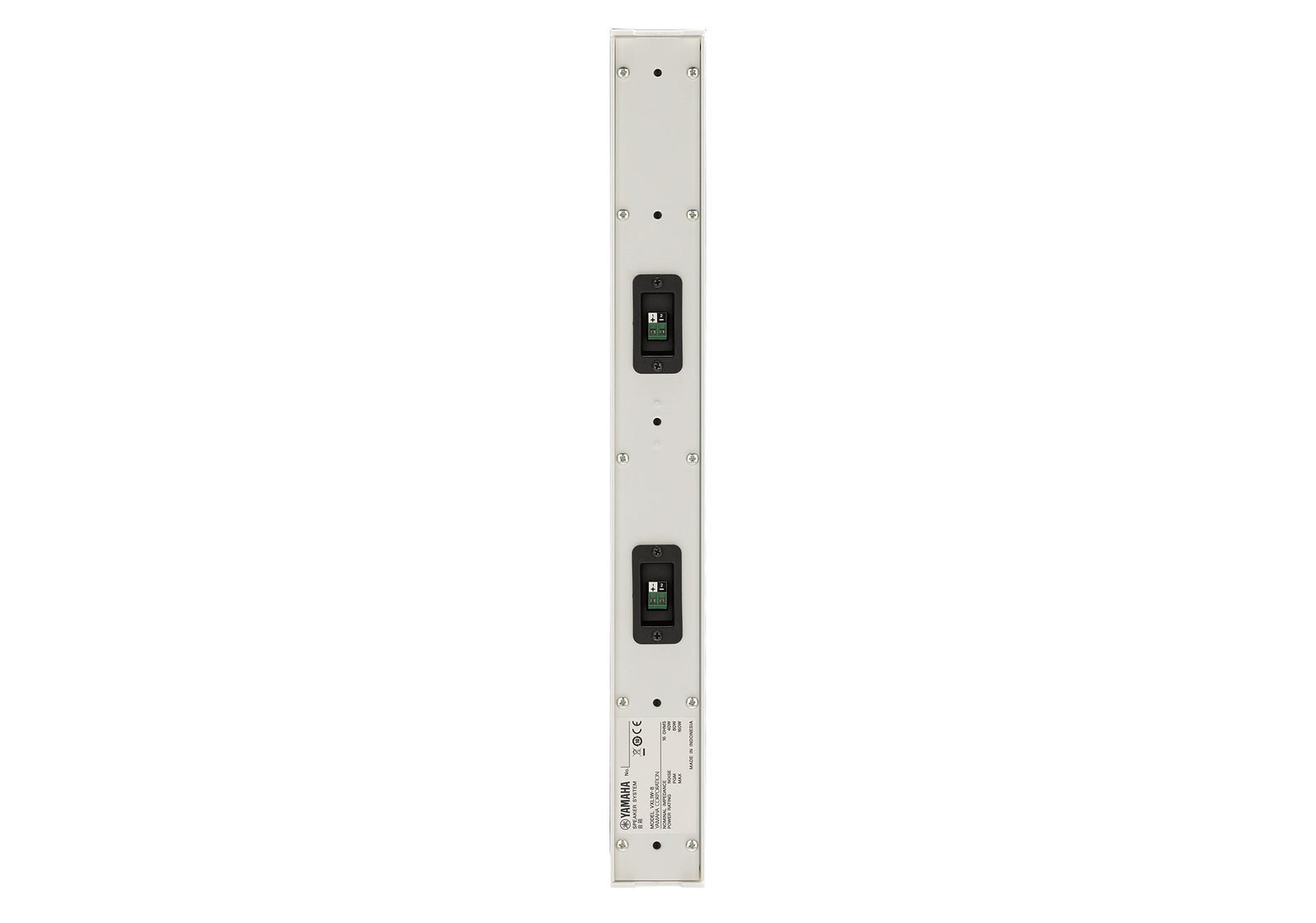 Yamaha VXL1W-8 Slim Line Array Speaker with 8 X 1.5" Drivers - White Finish by Yamaha