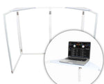 B-Stock: ProX XF-CSW X2, Set of 2 Aluminum Corner Shelves for DJ Facade - White by ProX Cases