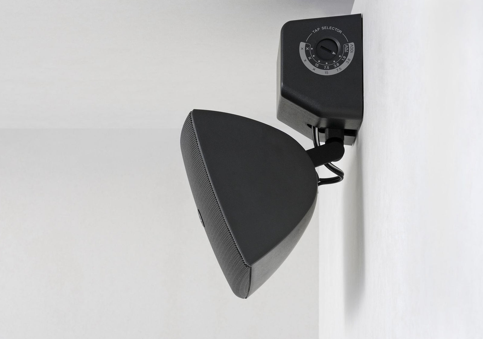Yamaha VXS3FT 3.5" High-Impedance Surface Mount Loudspeaker for 70/100V - Black Pair by Yamaha