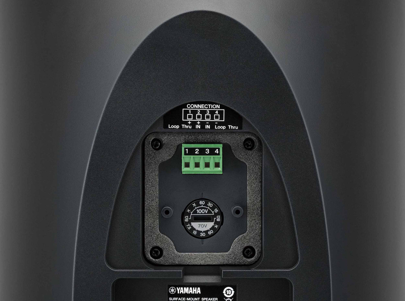 Yamaha VXS8 8" Two-Way Surface-Mounted Loudspeaker - Black Pair by Yamaha