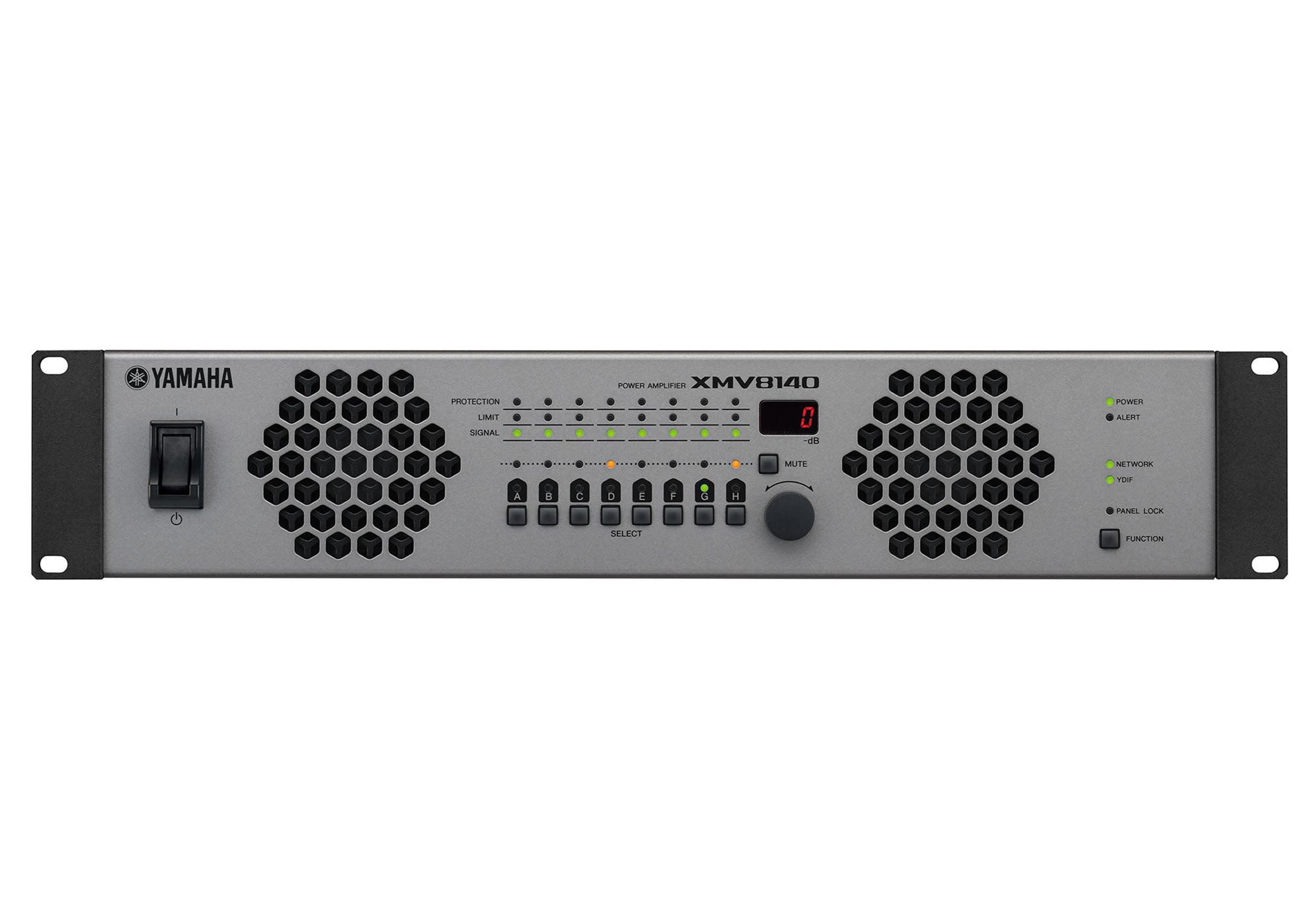 Yamaha XMV8140 8-Channel High-Performance Powered Amplifier - 1120W by Yamaha