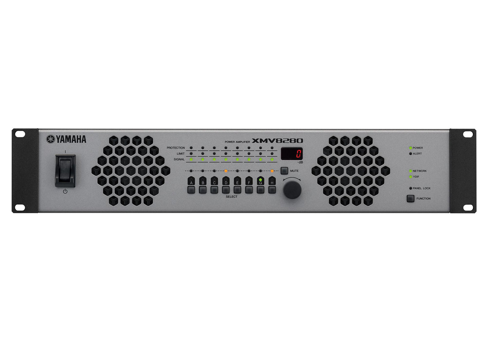 Yamaha XMV8280 8-Channel High-Performance Powered Amplifier - 2240W by Yamaha