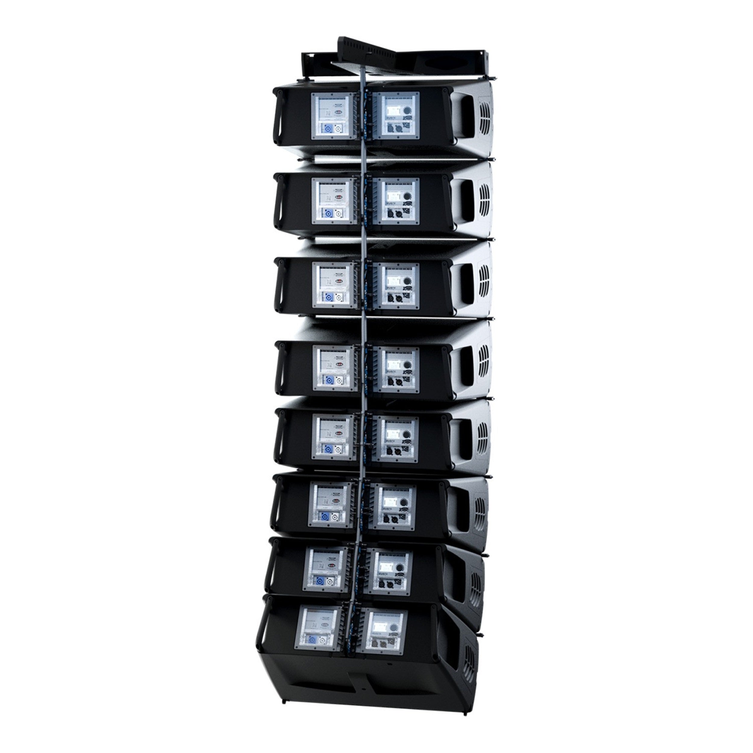 DAS Audio EVENT-30A, Dual 10″ Active 2-Way Line Array Speaker - 2000W by DAS Audio