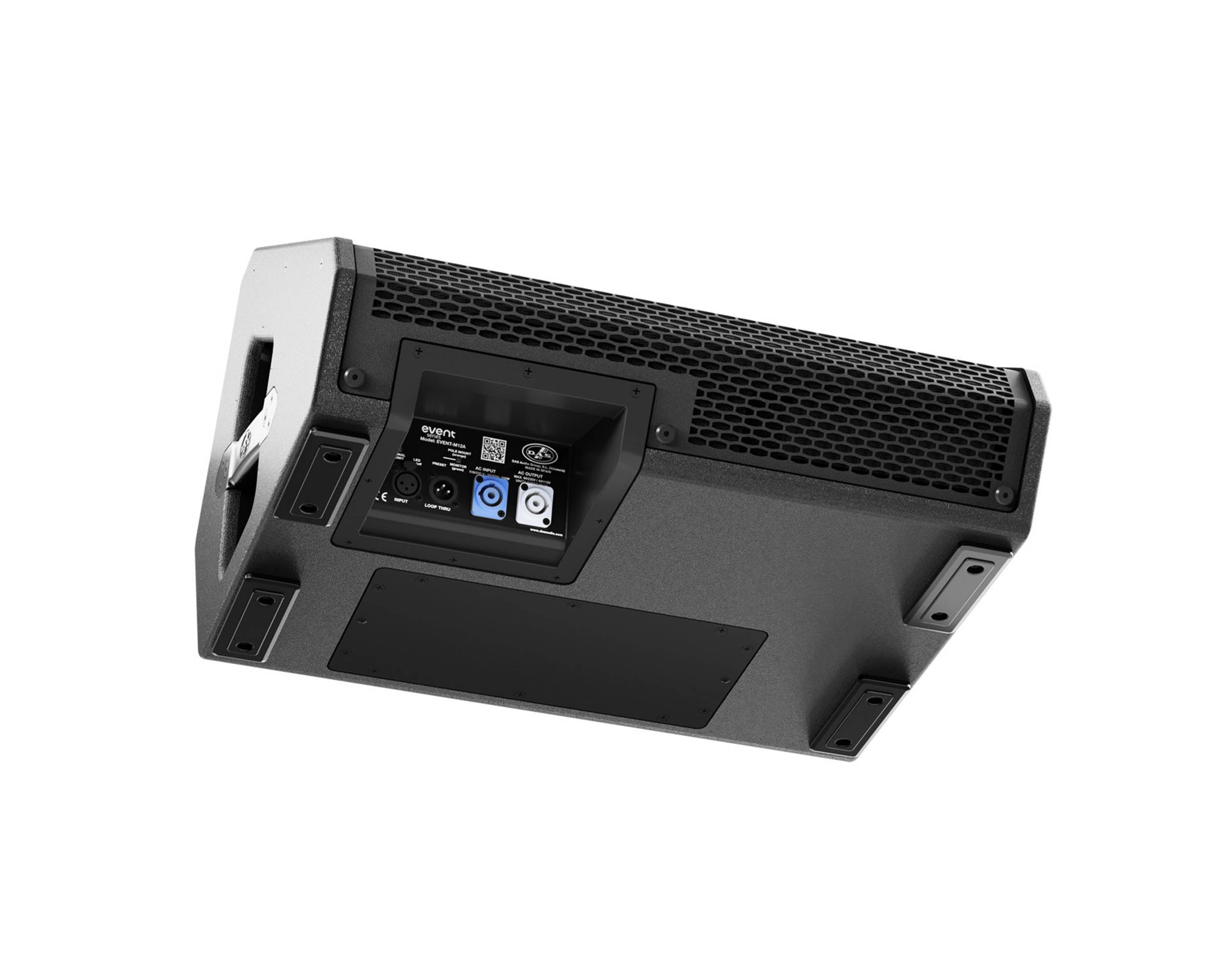 DAS Audio EVENT-M12A, 12″ 2-Way Active Coaxial Stage Monitor by DAS Audio