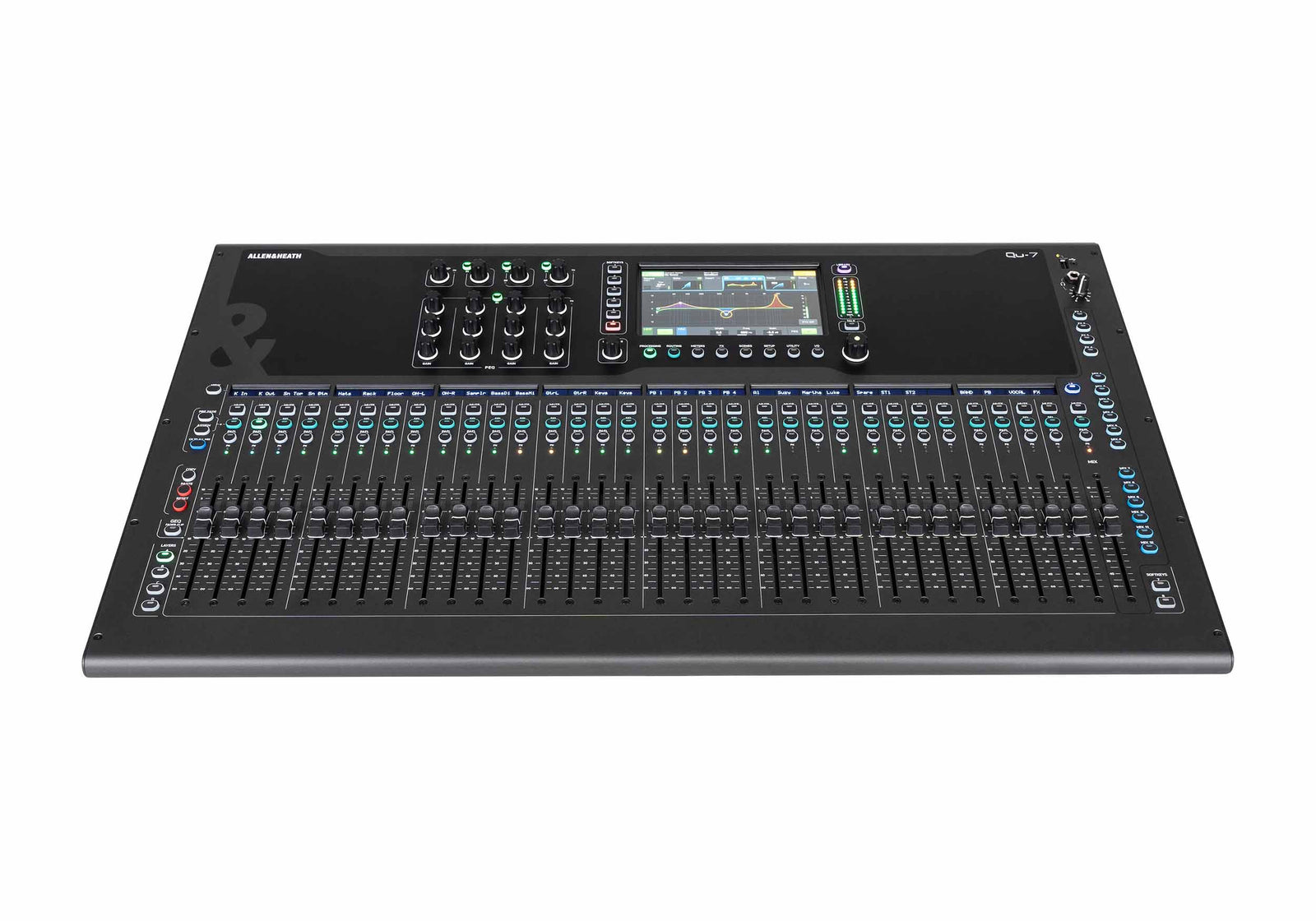 Allen & Heath Qu-7/Qu-7D Digital Mixer 38 Input / 24 Output - 96kHz XCVI Core by ALLEN & HEATH