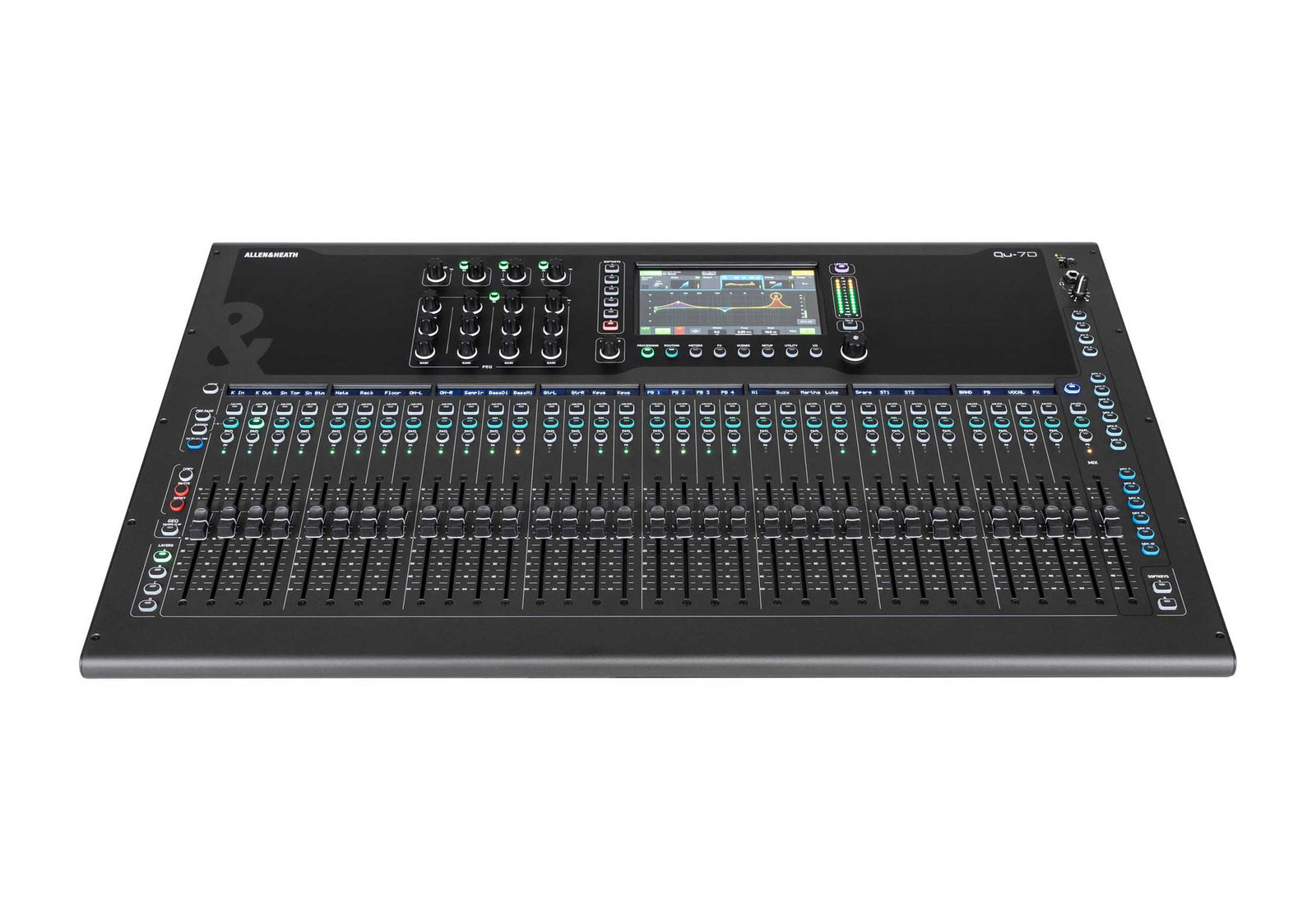 Allen & Heath Qu-7/Qu-7D Digital Mixer 38 Input / 24 Output - 96kHz XCVI Core by ALLEN & HEATH