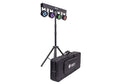 Colorkey CKU-3062 PartyBar Mobile 100 EL - Battery-Powered LED Light Bar with 4×10W RGBW Par Lights by ColorKey