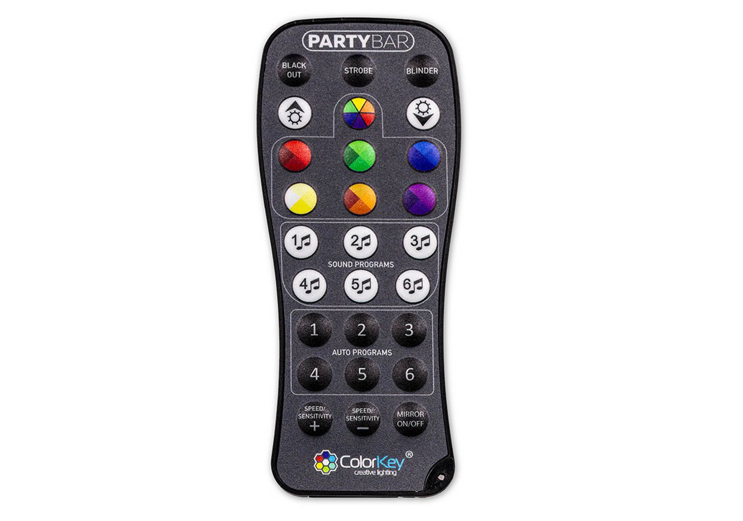 Colorkey CKU-3080 PartyBar Mobile 500 EL Battery-Powered All-in-One Multi-Effects Lighting Package by ColorKey