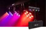 Colorkey CKU-3080 PartyBar Mobile 500 EL Battery-Powered All-in-One Multi-Effects Lighting Package by ColorKey