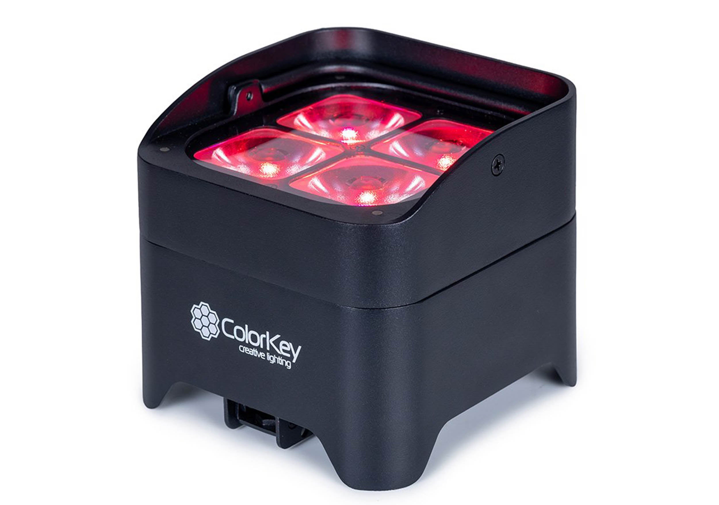 Colorkey CKU-6220 MobilePar Mini HEX 4 MKII - Battery-Powered RGBAW+UV LED Fixture by ColorKey