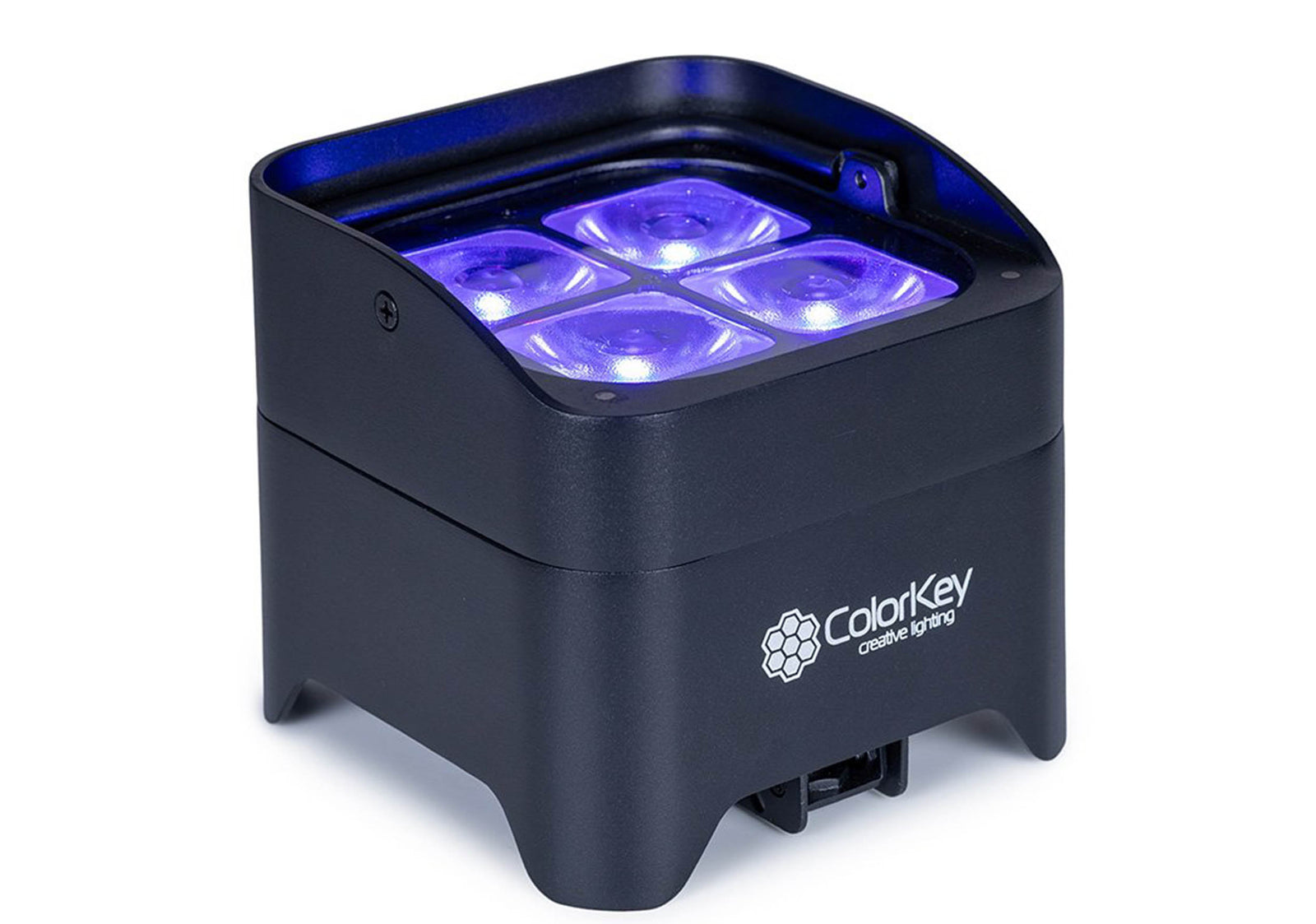 Colorkey CKU-6220 MobilePar Mini HEX 4 MKII - Battery-Powered RGBAW+UV LED Fixture by ColorKey