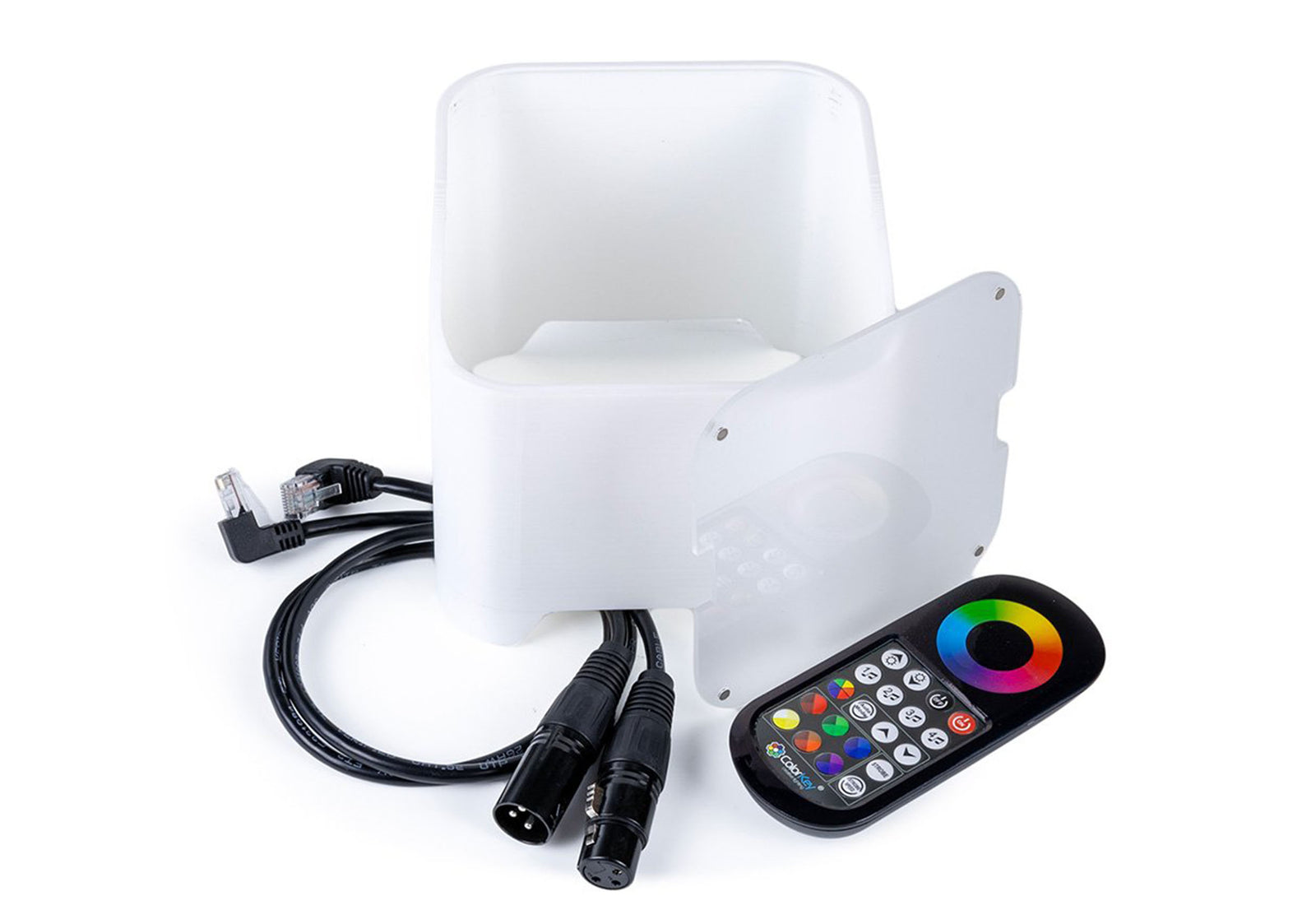 Colorkey CKU-6220 MobilePar Mini HEX 4 MKII - Battery-Powered RGBAW+UV LED Fixture by ColorKey