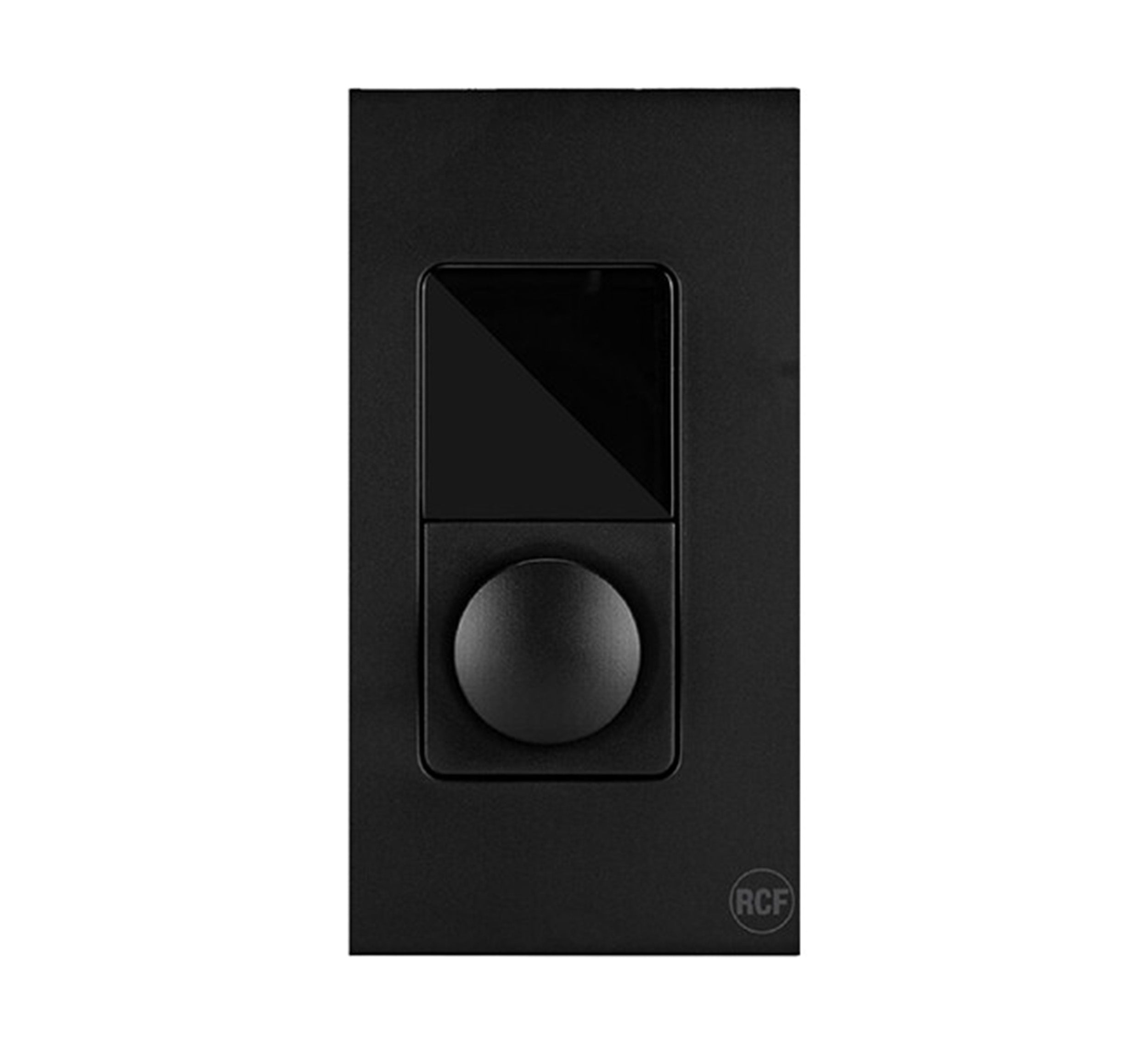 RCF RC-KPS-B Single Zone PoE Powered Wall Mount Remote Control  - Black by RCF