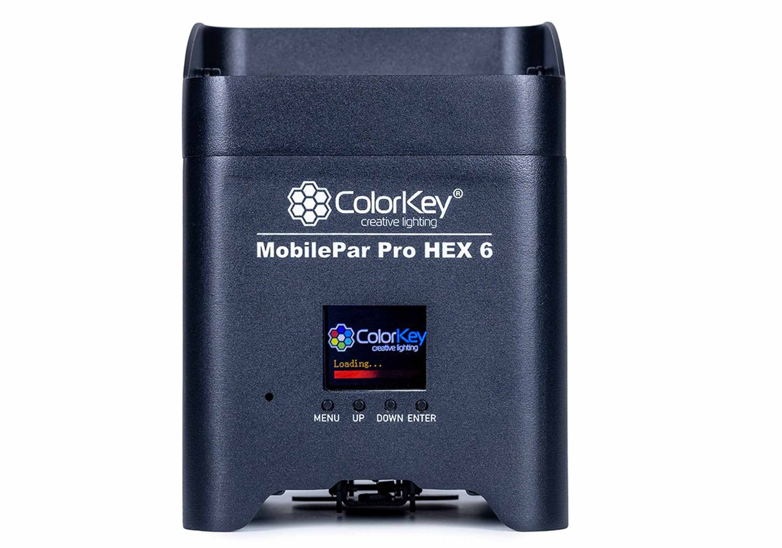 ColorKey CKU-6234 MobilePar Pro HEX 6, Battery Powered RGBAW-UV LED 4-Pack Bundle with Carrying Case by ColorKey