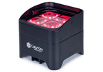 ColorKey CKU-6228-KIT MobilePar Mini HEX 4 MKII, 8-Pack Battery Powered RGBAW-UV LED Bundle with Charging Road Case by ColorKey