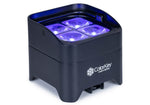 ColorKey CKU-6228-KIT MobilePar Mini HEX 4 MKII, 8-Pack Battery Powered RGBAW-UV LED Bundle with Charging Road Case by ColorKey
