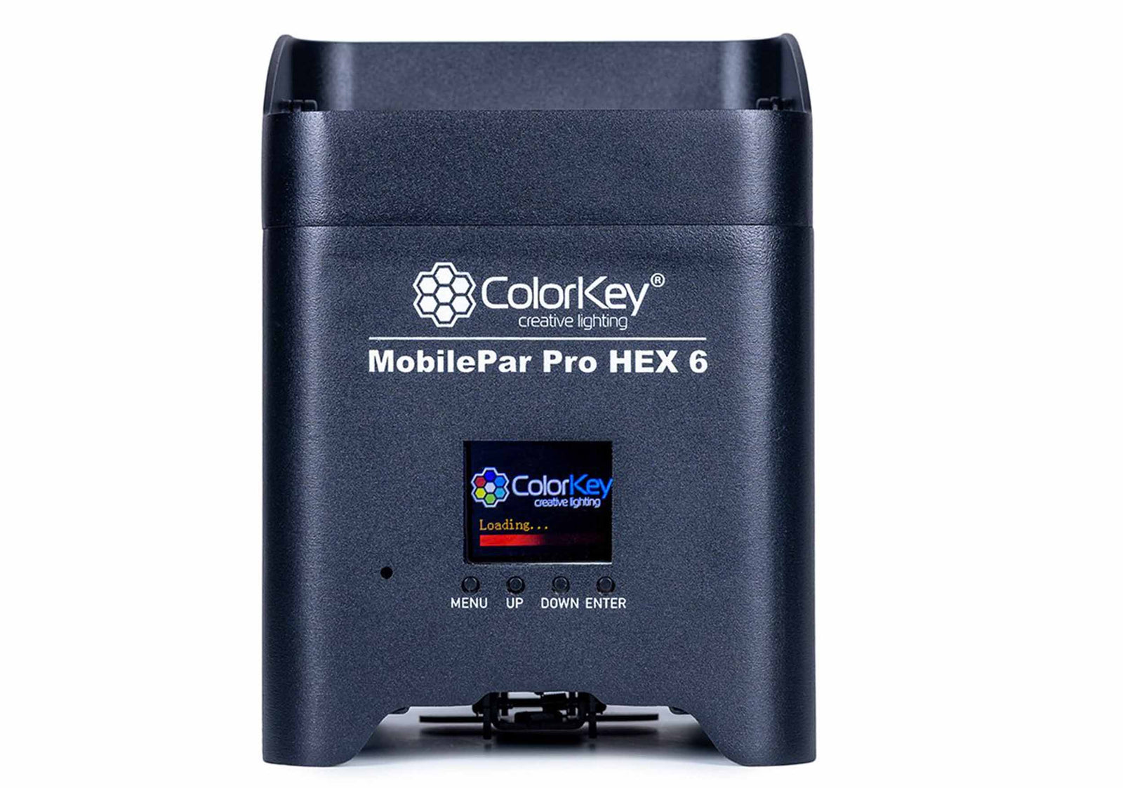 ColorKey CKU-6238-KIT MobilePar Pro HEX 6, 8-Pack Battery Powered RGBAW-UV LEDs Bundle with Charging Road Case by ColorKey