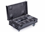 ColorKey CKU-9029 Charging Road Case for MobilePar Mini Hex 4 MKII with Integrated Power Outlets by ColorKey