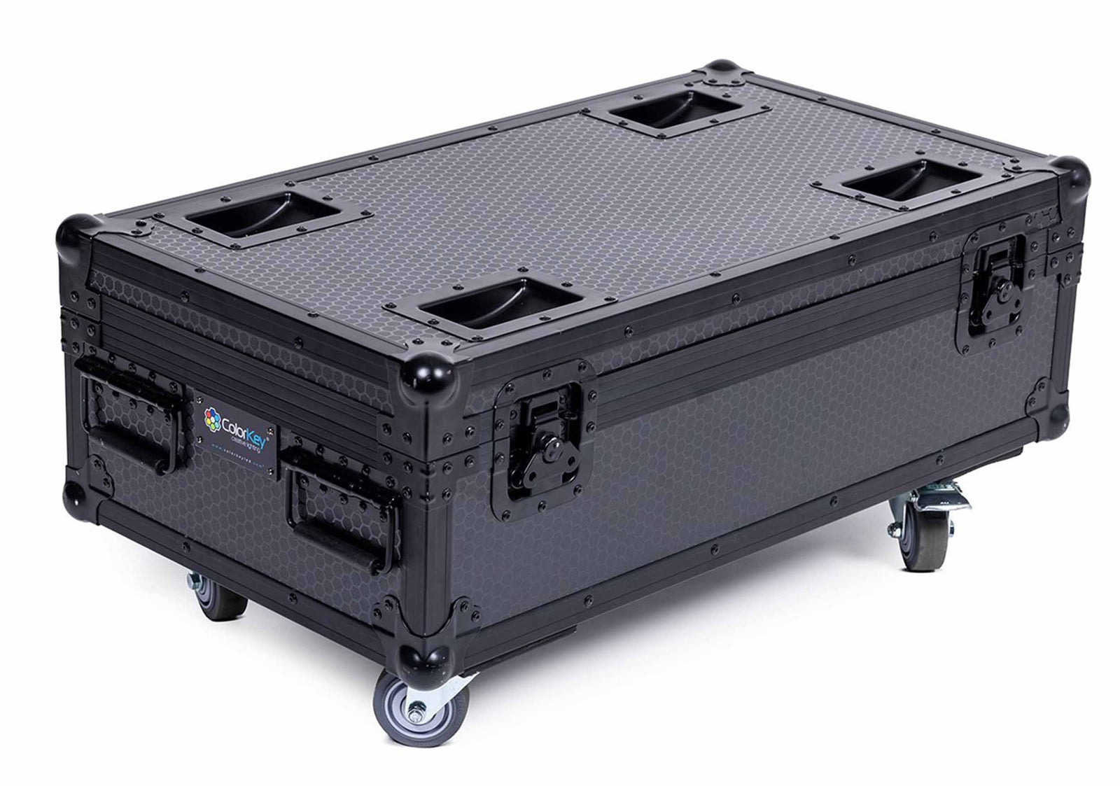 ColorKey CKU-9079, 8-Pack Charging Road Case for Mobilepar Pro Hex 6 by ColorKey