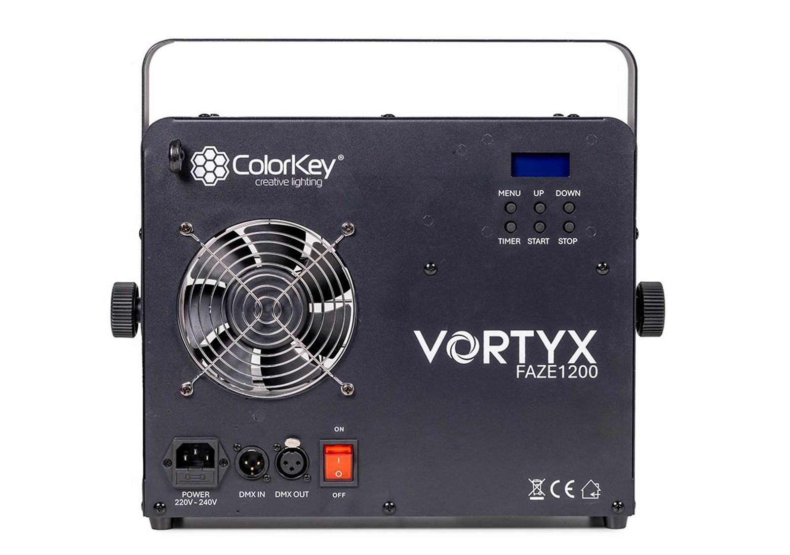 ColorKey CKU-7910 VORTYX Faze 1200 Fog - Haze Machine - 220V by ColorKey