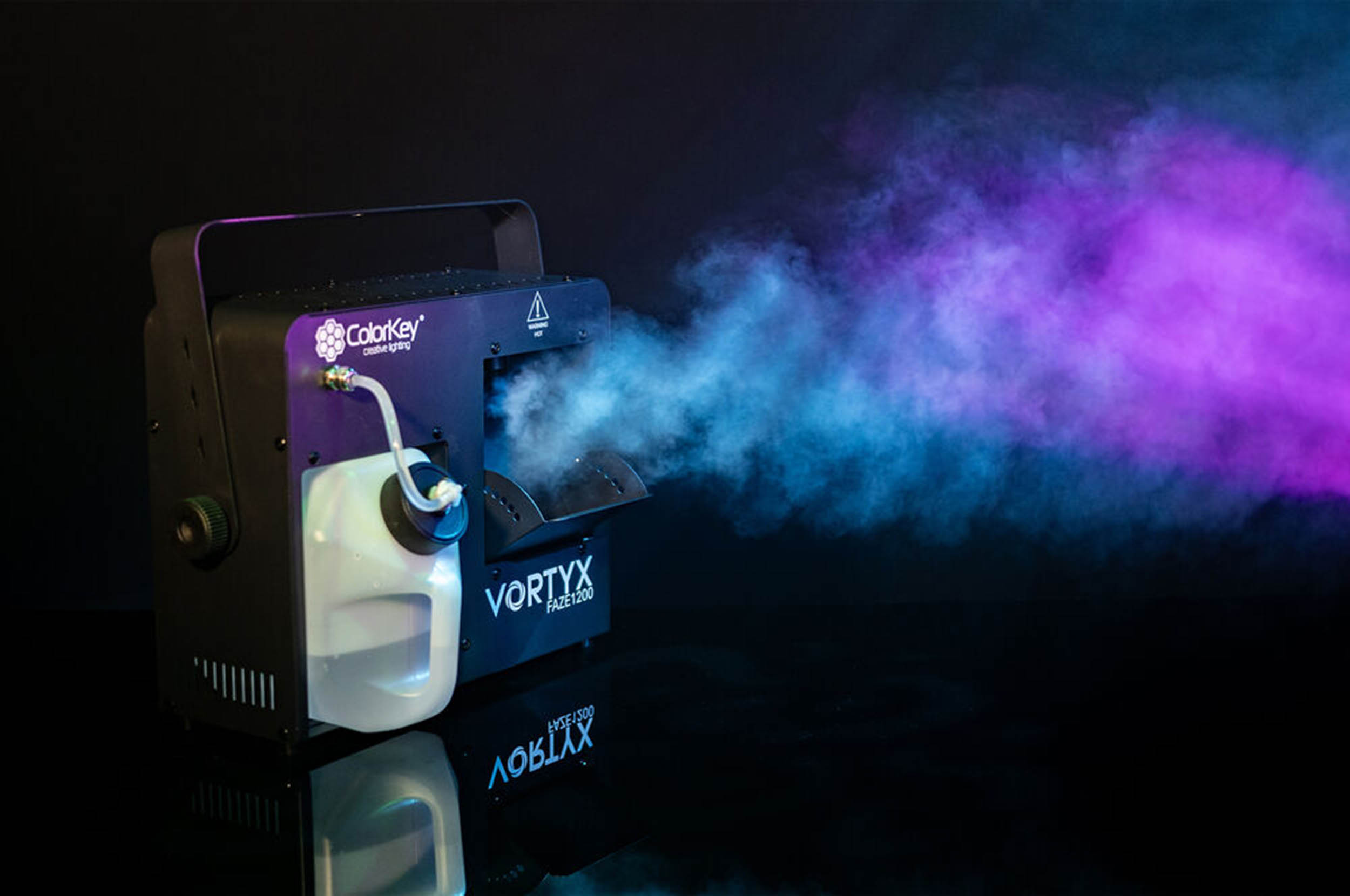 ColorKey CKU-7910 VORTYX Faze 1200 Fog - Haze Machine - 220V by ColorKey