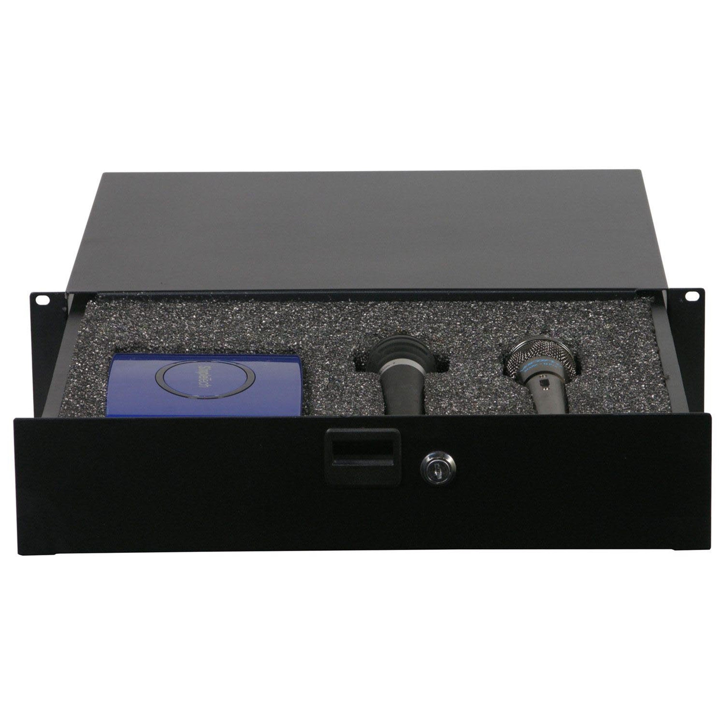B-Stock: Odyssey ADFRD02, 2U Rack Mountable Drawer With Interior Diced Foam by Odyssey