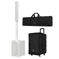 RCF EVOX-JMIX-9-W Portable Active Three-Way Column Music System with Cover by RCF
