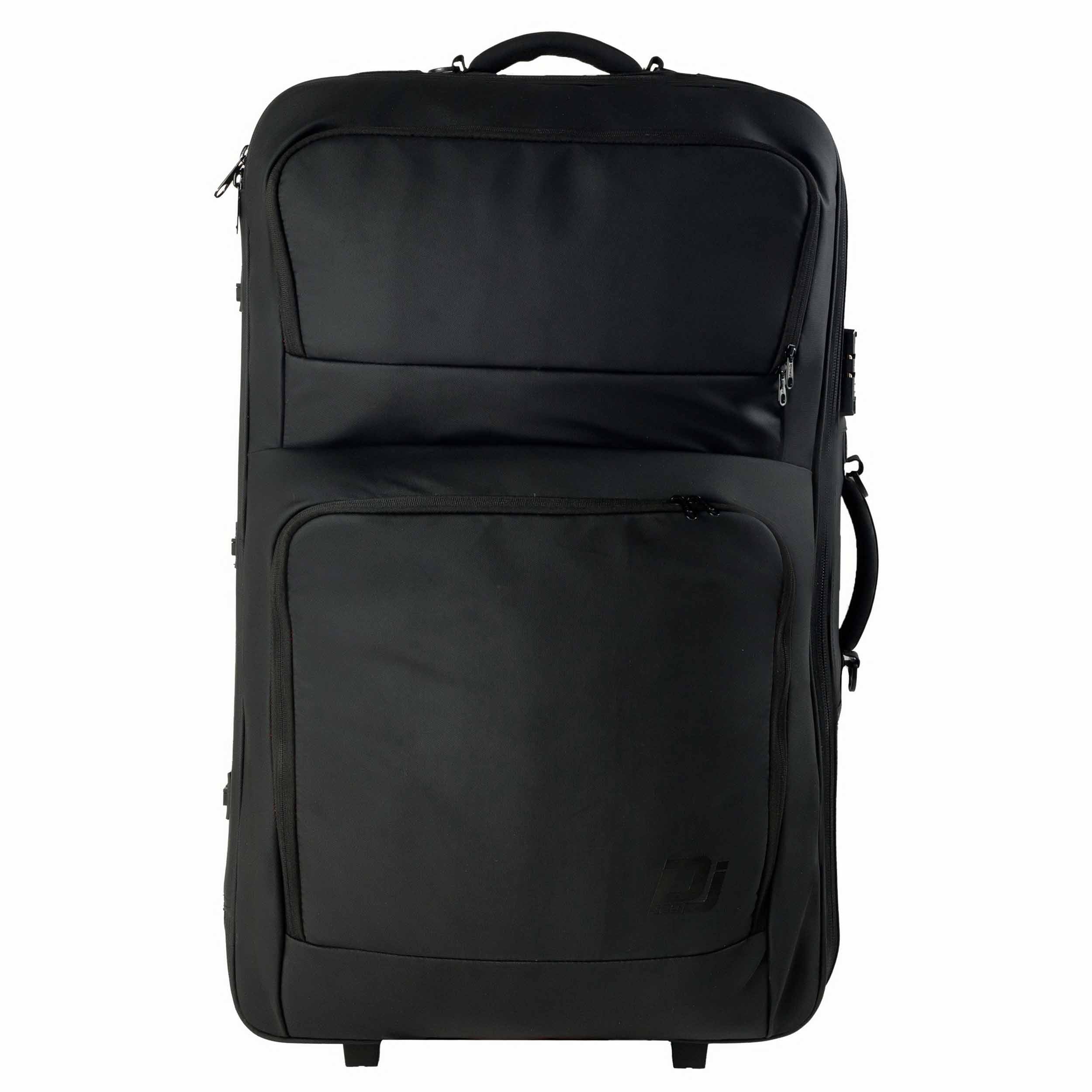 DJ BAG K-MAX PLUS MK2 SE Backpack with Wheels for Pioneer XDJ-RX3, RANE FOUR, DENON PRIME4+, SC LIFE4 by DGS USA