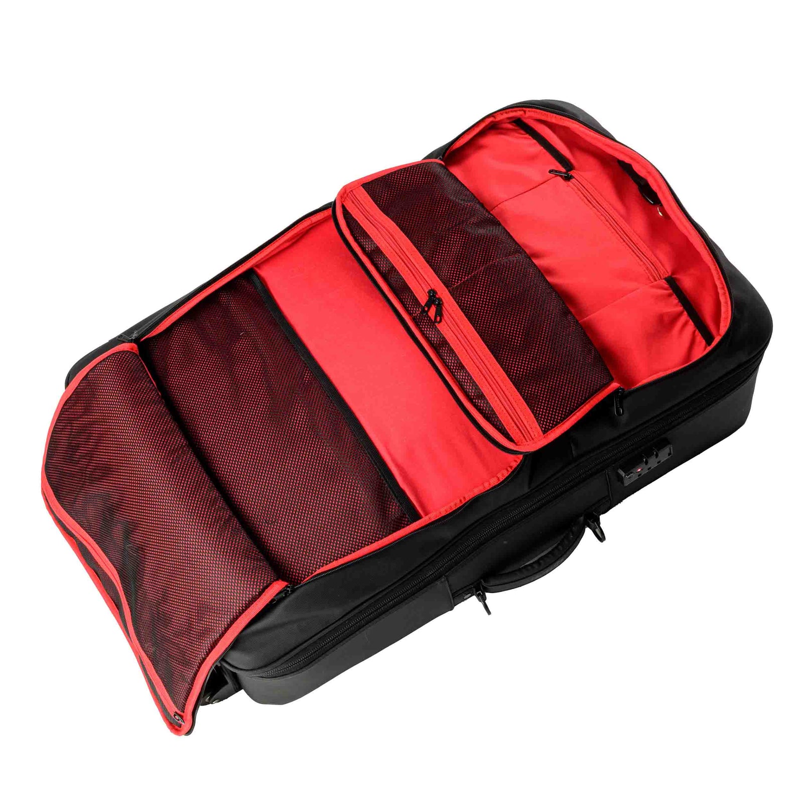 DJ BAG K-MAX PLUS MK2 SE Backpack with Wheels for Pioneer XDJ-RX3, RANE FOUR, DENON PRIME4+, SC LIFE4 by DGS USA