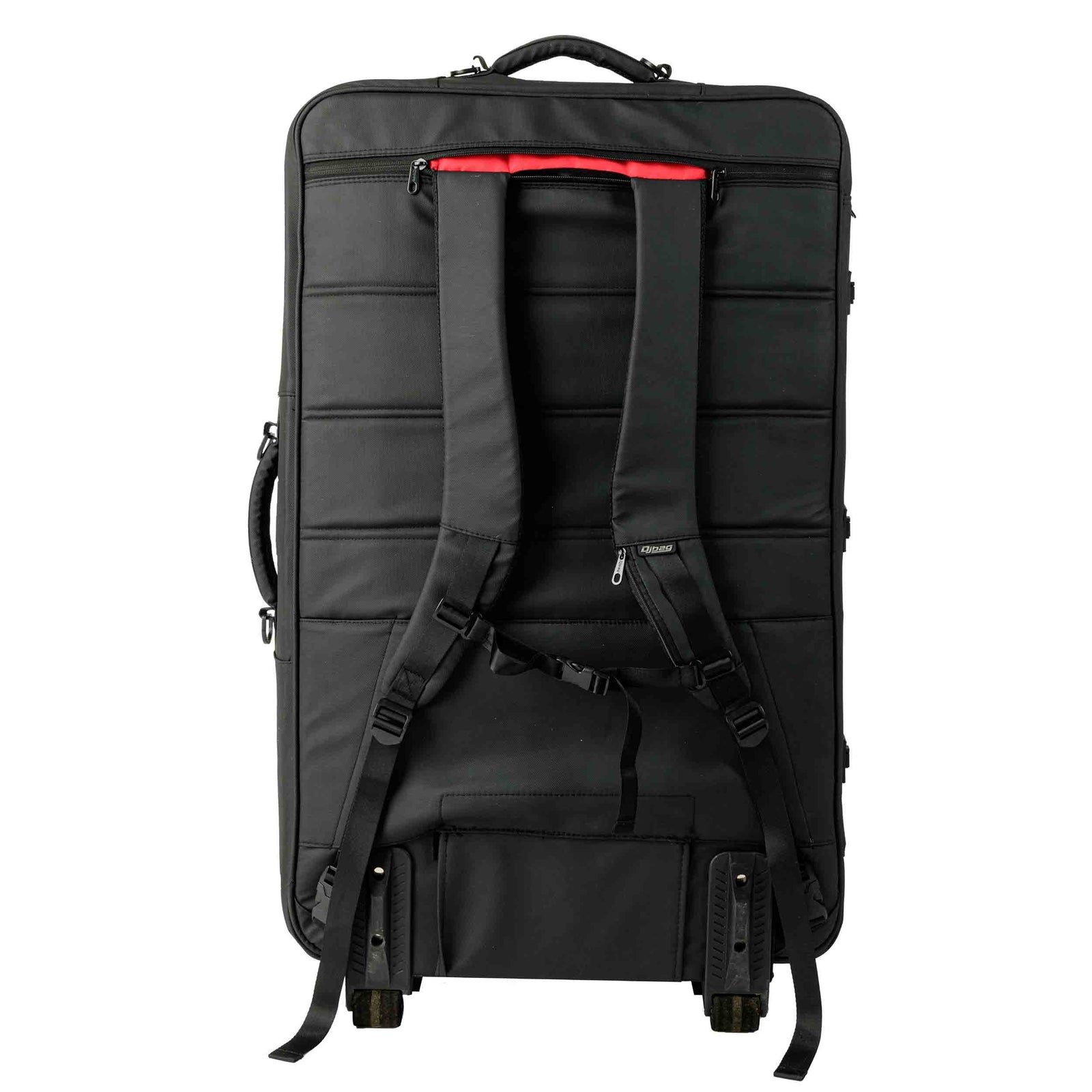 DJ BAG K-MAX PLUS MK2 SE Backpack with Wheels for Pioneer XDJ-RX3, RANE FOUR, DENON PRIME4+, SC LIFE4 by DGS USA