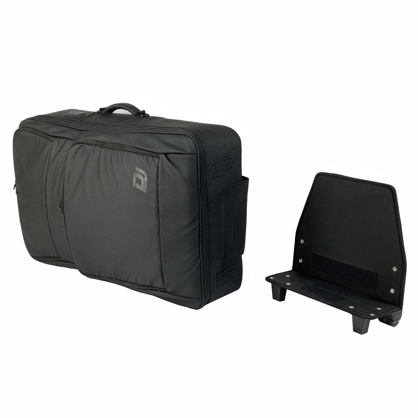 DJ BAG K-MAX PLUS MK2 SE Backpack with Wheels for Pioneer XDJ-RX3, RANE FOUR, DENON PRIME4+, SC LIFE4 by DGS USA