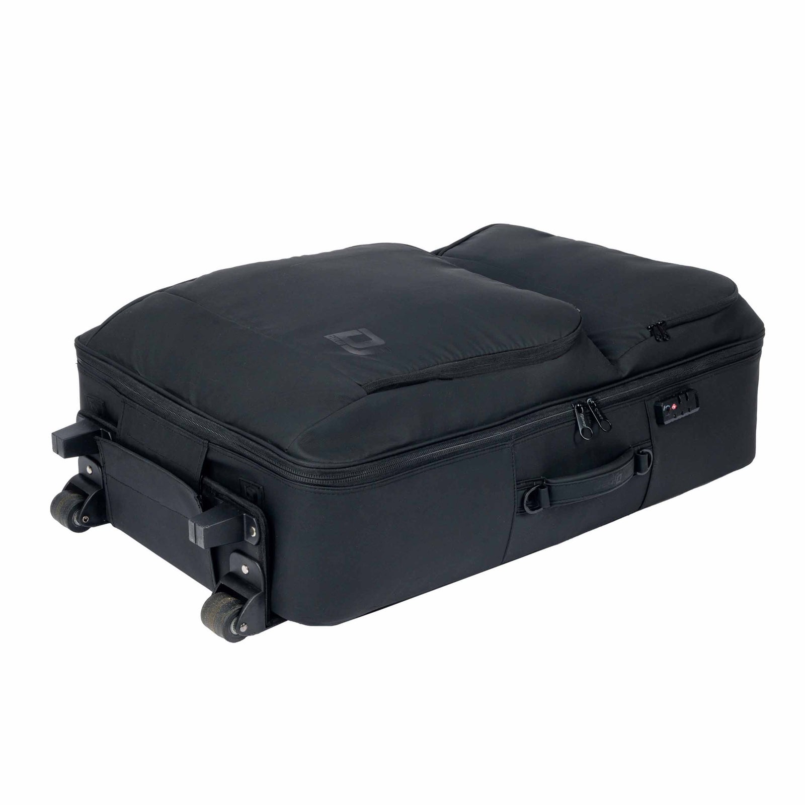 DJ BAG K-MAX PLUS MK2 SE Backpack with Wheels for Pioneer XDJ-RX3, RANE FOUR, DENON PRIME4+, SC LIFE4 by DGS USA